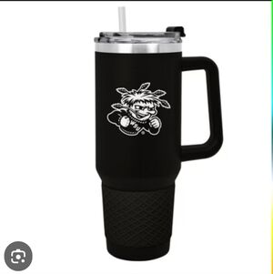 NCAA Wichita State Shockers Red 40oz Travel Mug with Handle New With Tags